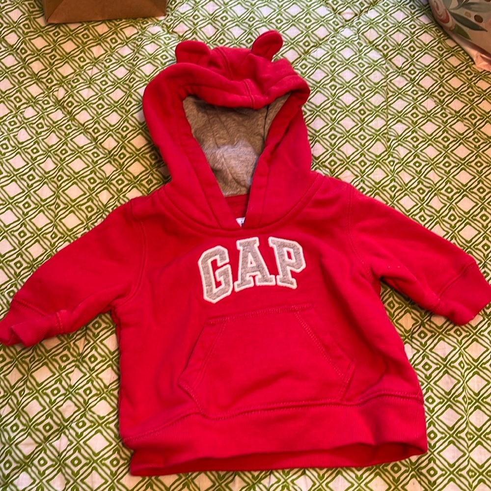 Red Baby Gap Sweatshirt